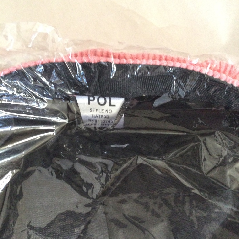 POL Pink Corduroy Newsboy Cap - Picture 3 of 6